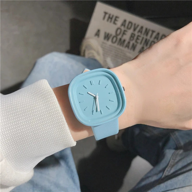 Pastel-coloured active women's watch