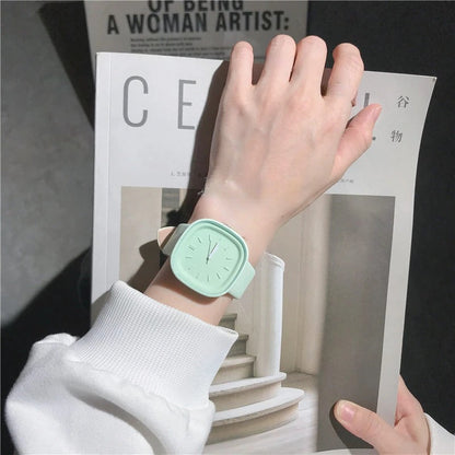 Pastel-coloured active women's watch
