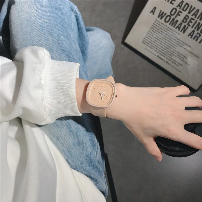 Pastel-coloured active women's watch