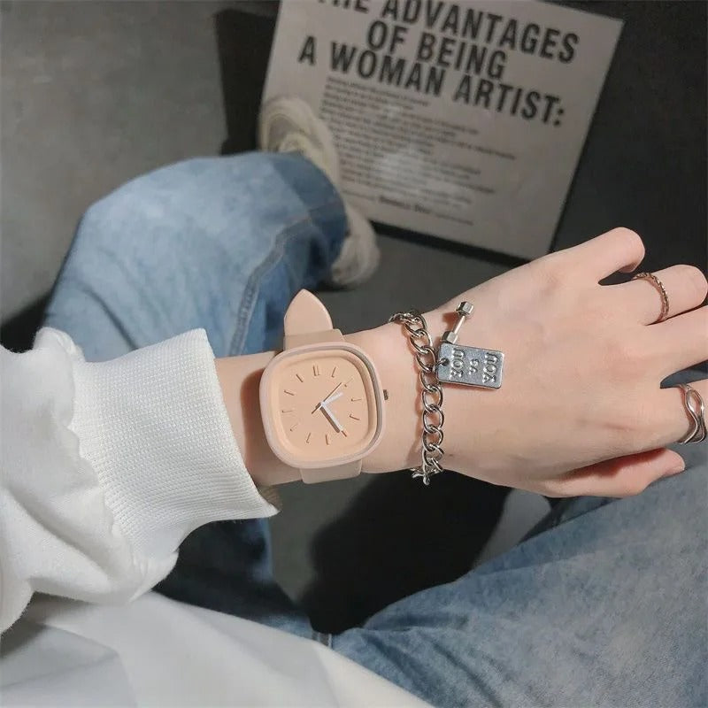 Pastel-coloured active women's watch
