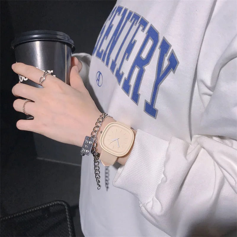 Pastel-coloured active women's watch