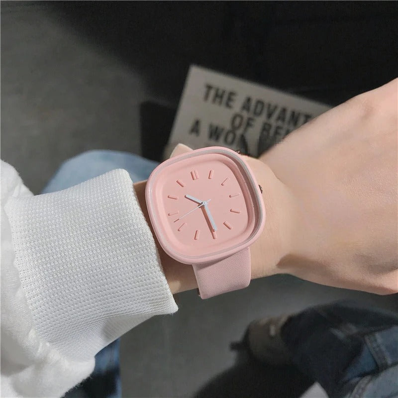 Pastel-coloured active women's watch