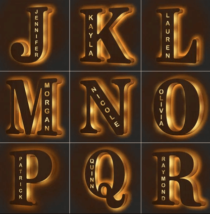 Personalised LED Nightlight