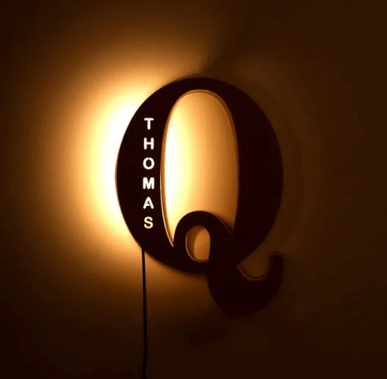 Personalised LED Nightlight