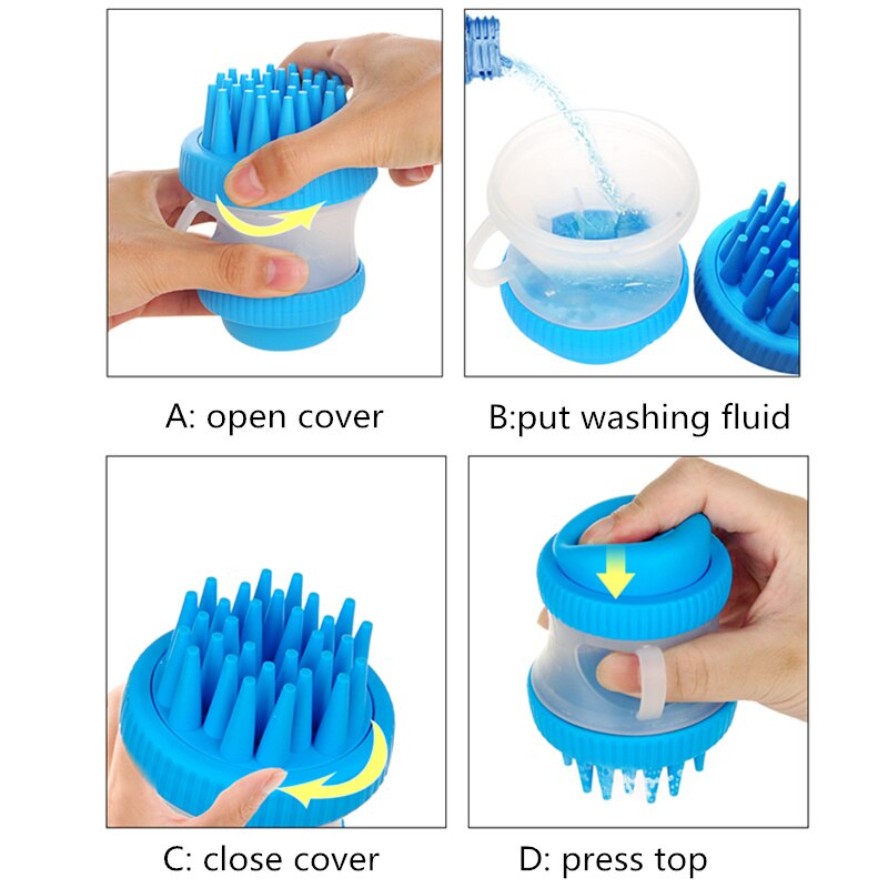 Pet Bath & Massage Brush