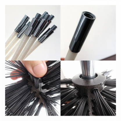 Pipe Inside rotary cleaning brush