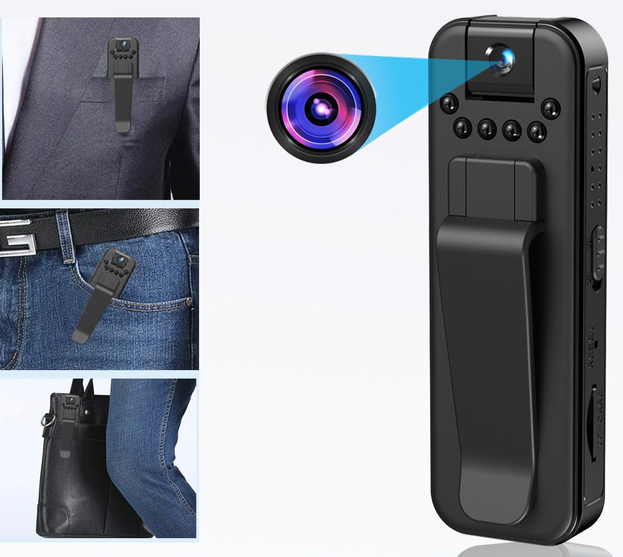 Pocket-sized surveillance camera