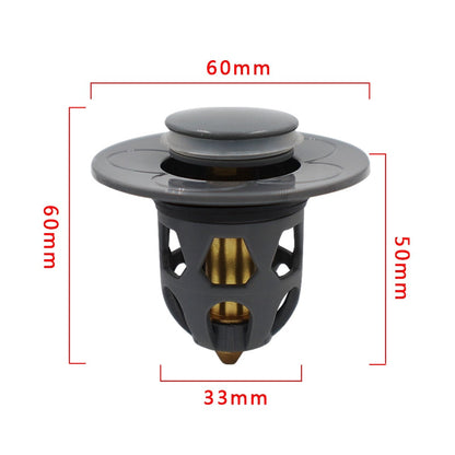 Pop-Up Basin Drain Stopper