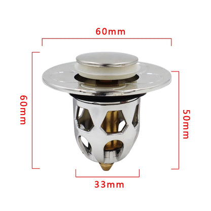 Pop-Up Basin Drain Stopper