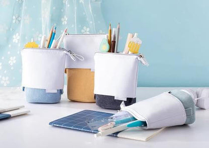Pop-up pencil case