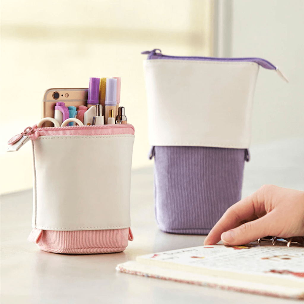 Pop-up pencil case