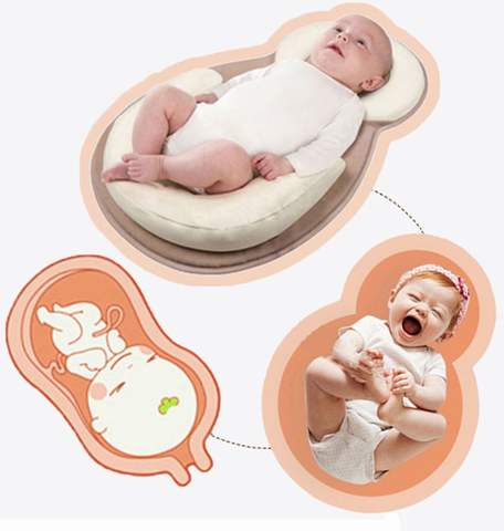 Portable Baby Bed | Anti-Flat Head