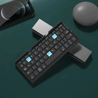Portable Keyboard Compact Bluetooth Plastic
