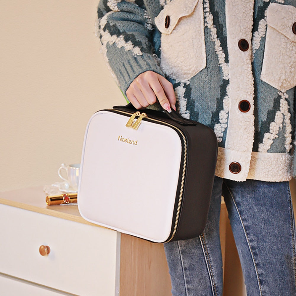 Portable LED Make-up Bag