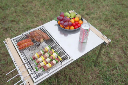 Portable Stainless Steel Barbecue Grill
