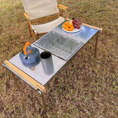 Portable Stainless Steel Barbecue Grill