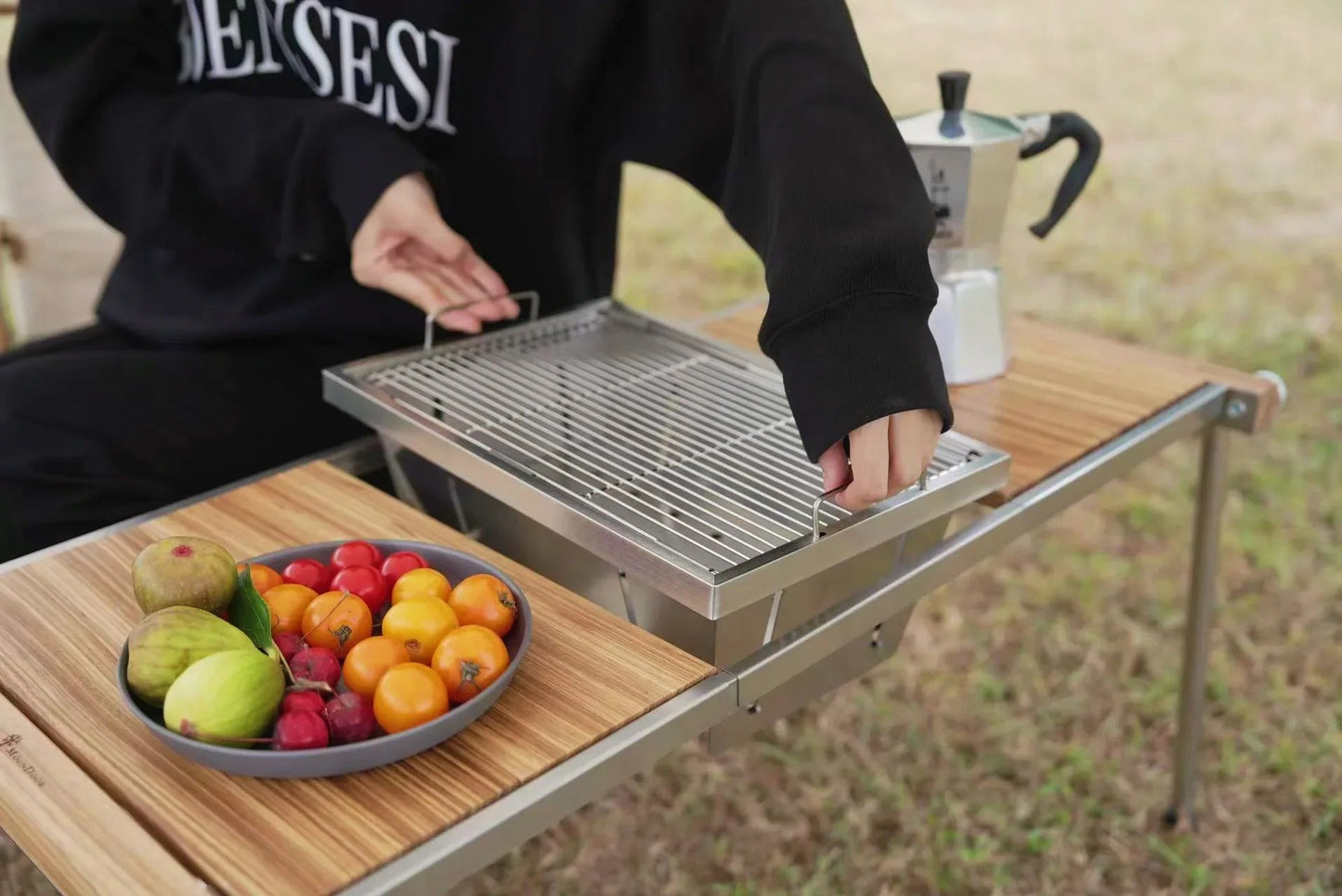Portable Stainless Steel Barbecue Grill