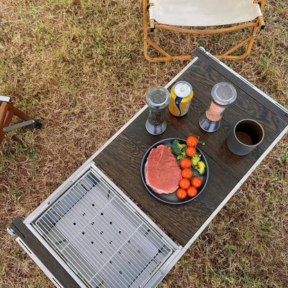 Portable Stainless Steel Barbecue Grill