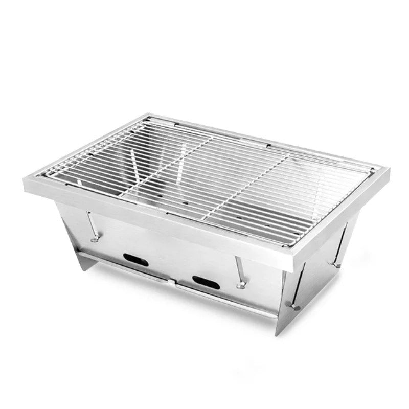 Portable Stainless Steel Barbecue Grill