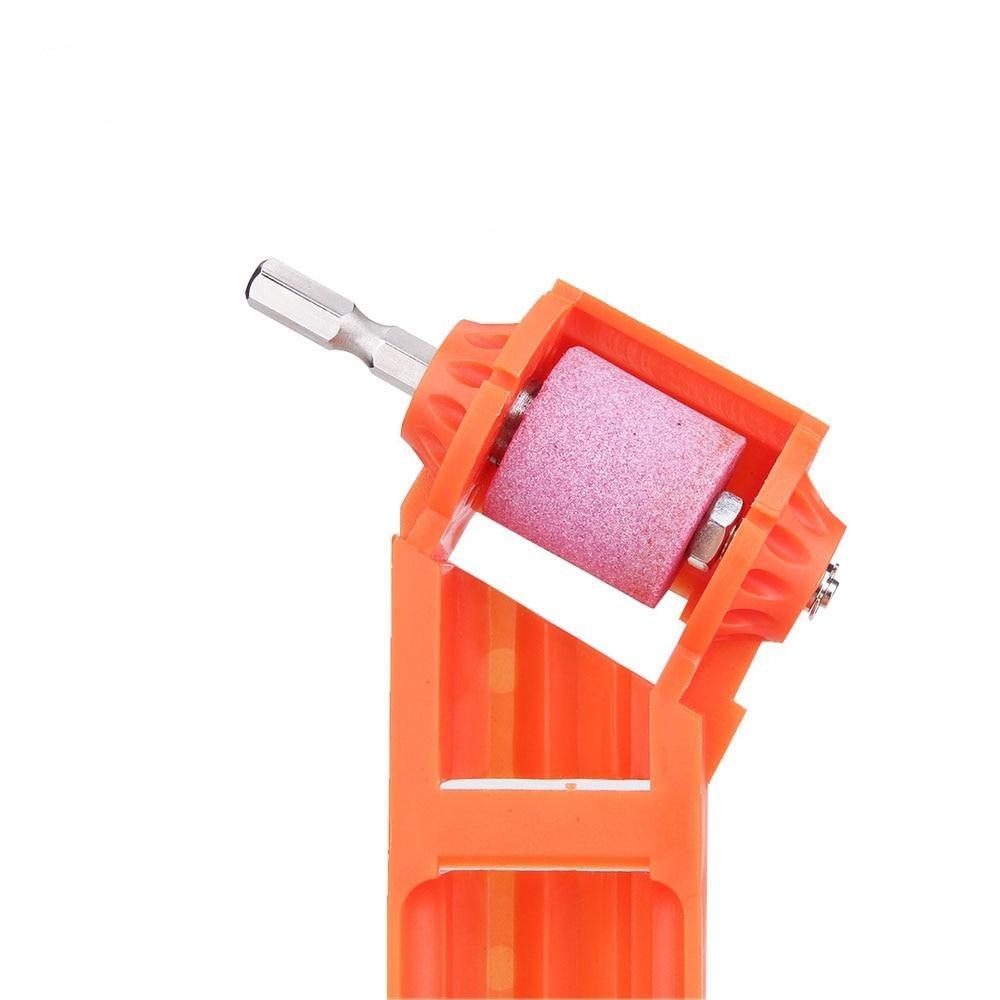 Portable drill bit sharpener