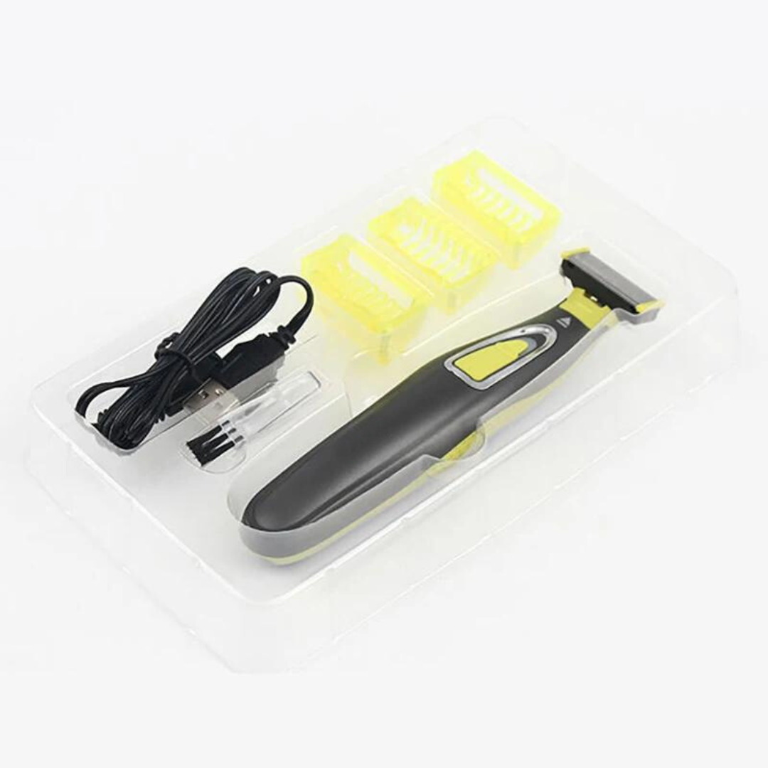 Portable electric shaver for the whole body