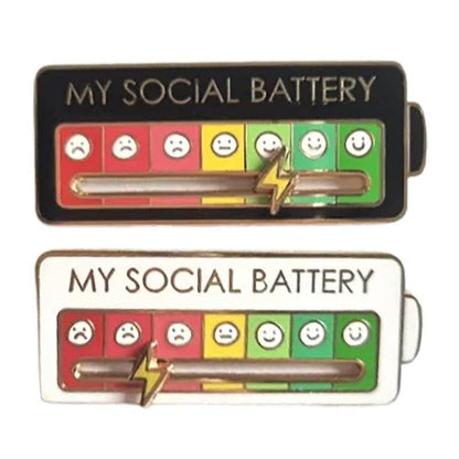Portable mood pin