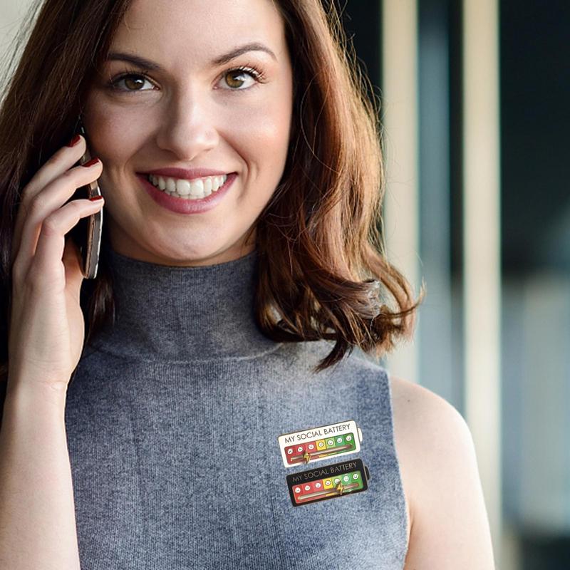 Portable mood pin