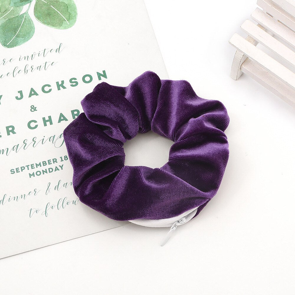 Purse Hair Scrunchies (3x Pieces)