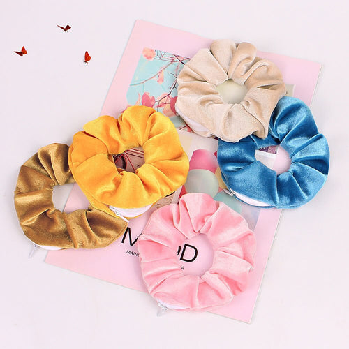 Purse Hair Scrunchies (3x Pieces)