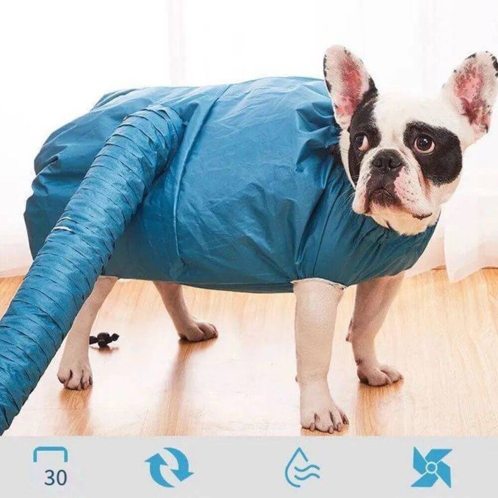 Quick-drying bag for pets