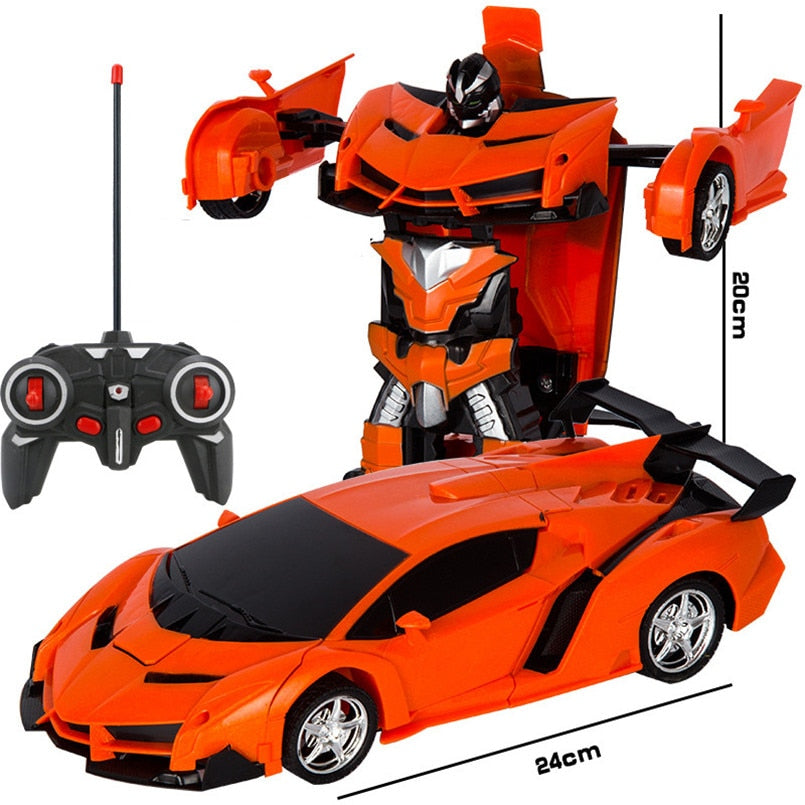 RC Transformer car - Robot and car in one!