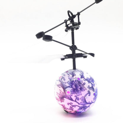 RC flying LED ball Helicopter Drone