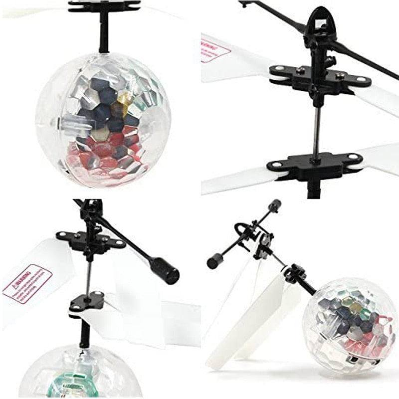RC flying LED ball Helicopter Drone