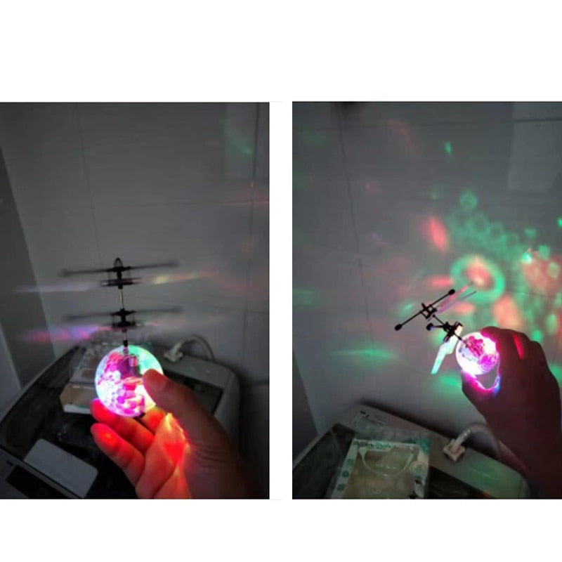 RC flying LED ball Helicopter Drone