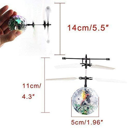 RC flying LED ball Helicopter Drone