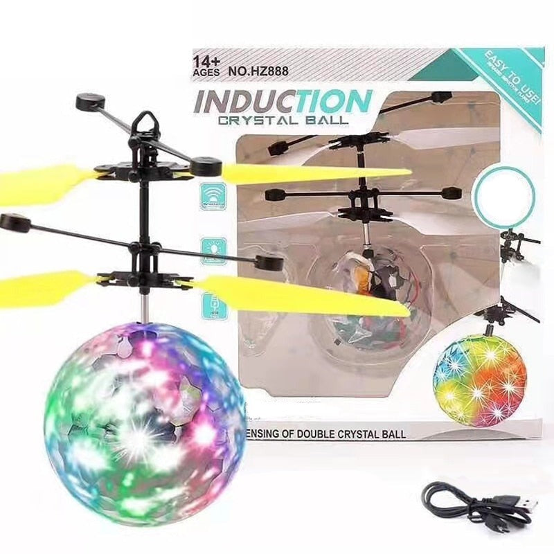 RC flying LED ball Helicopter Drone