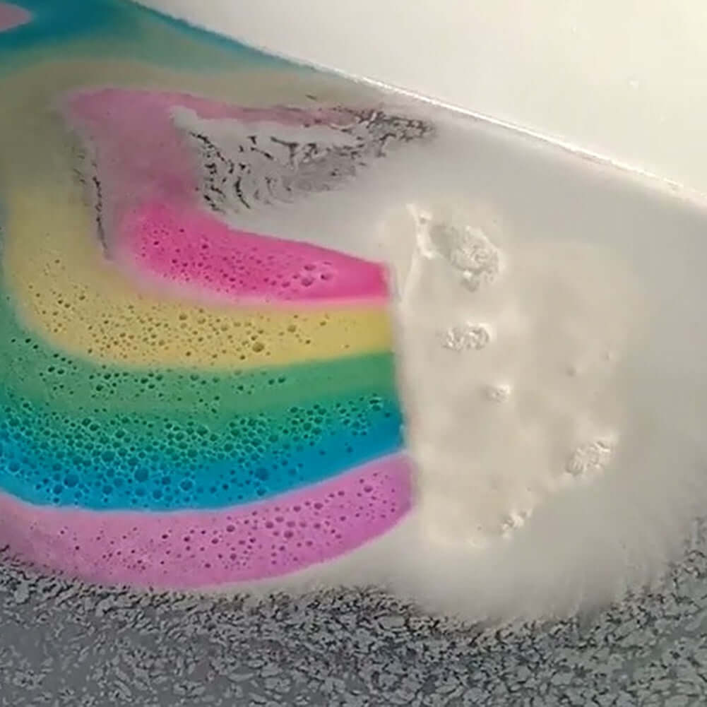 Rainbow Cloud Bath Bomb
