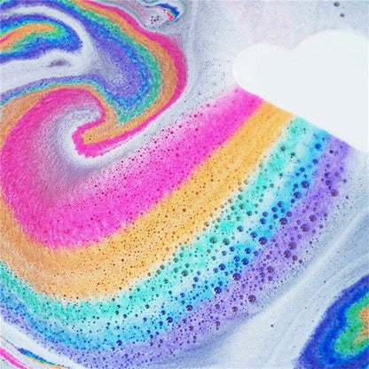 Rainbow Cloud Bath Bomb