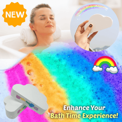 Rainbow Cloud Bath Bomb