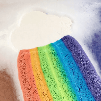 Rainbow Cloud Bath Bomb