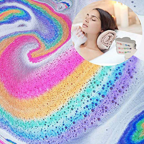 Rainbow Cloud Bath Bomb