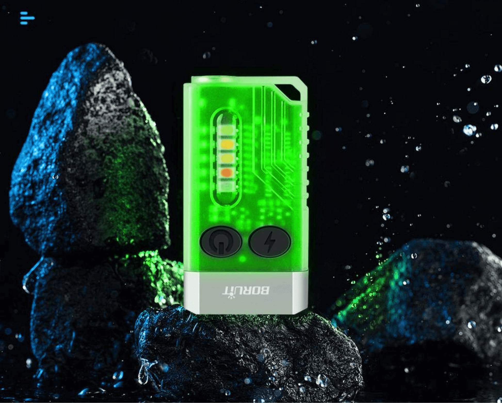 Rechargeable Keychain Flashlight