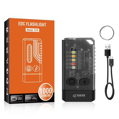 Rechargeable Keychain Flashlight