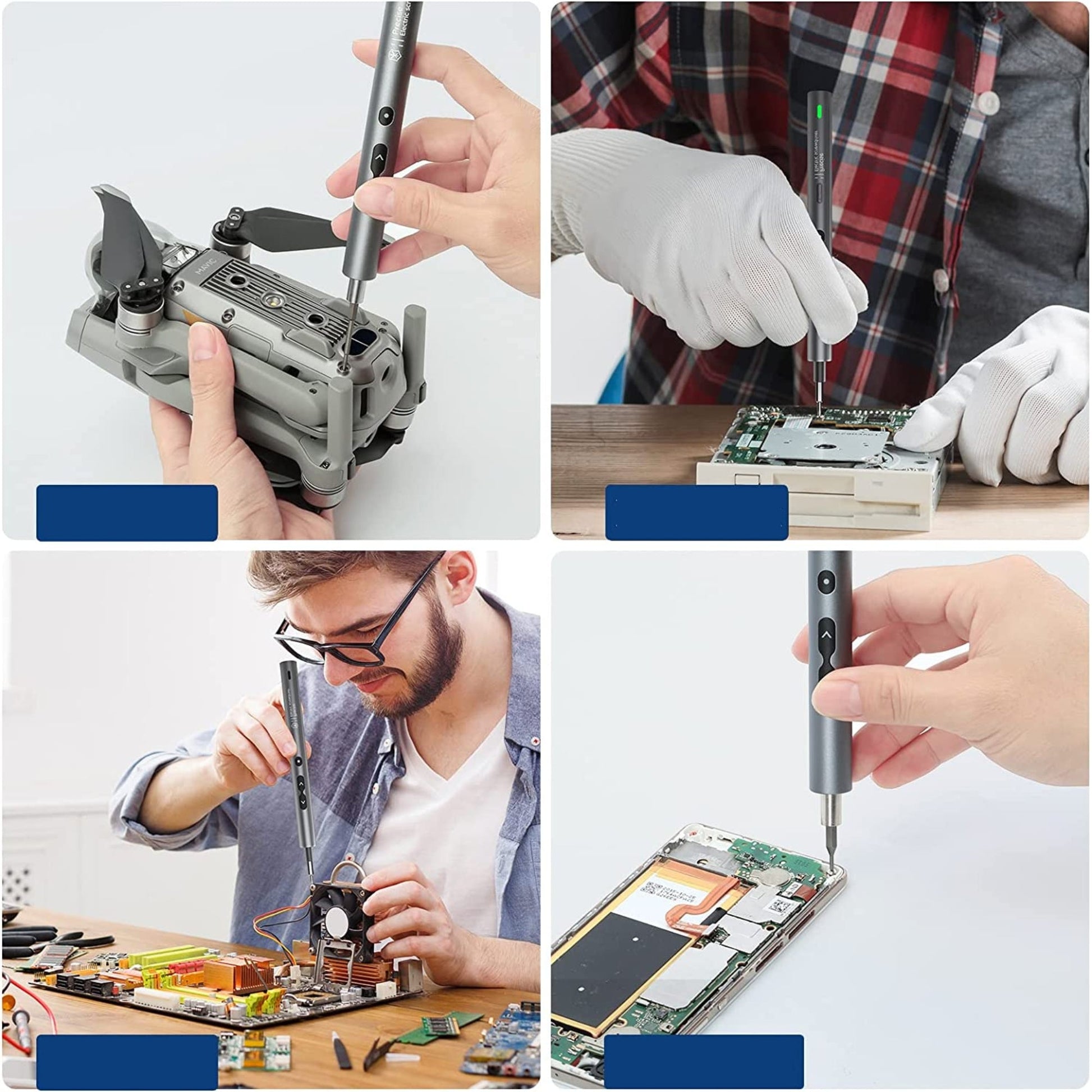 Rechargeable Mini Electric Screwdriver Set