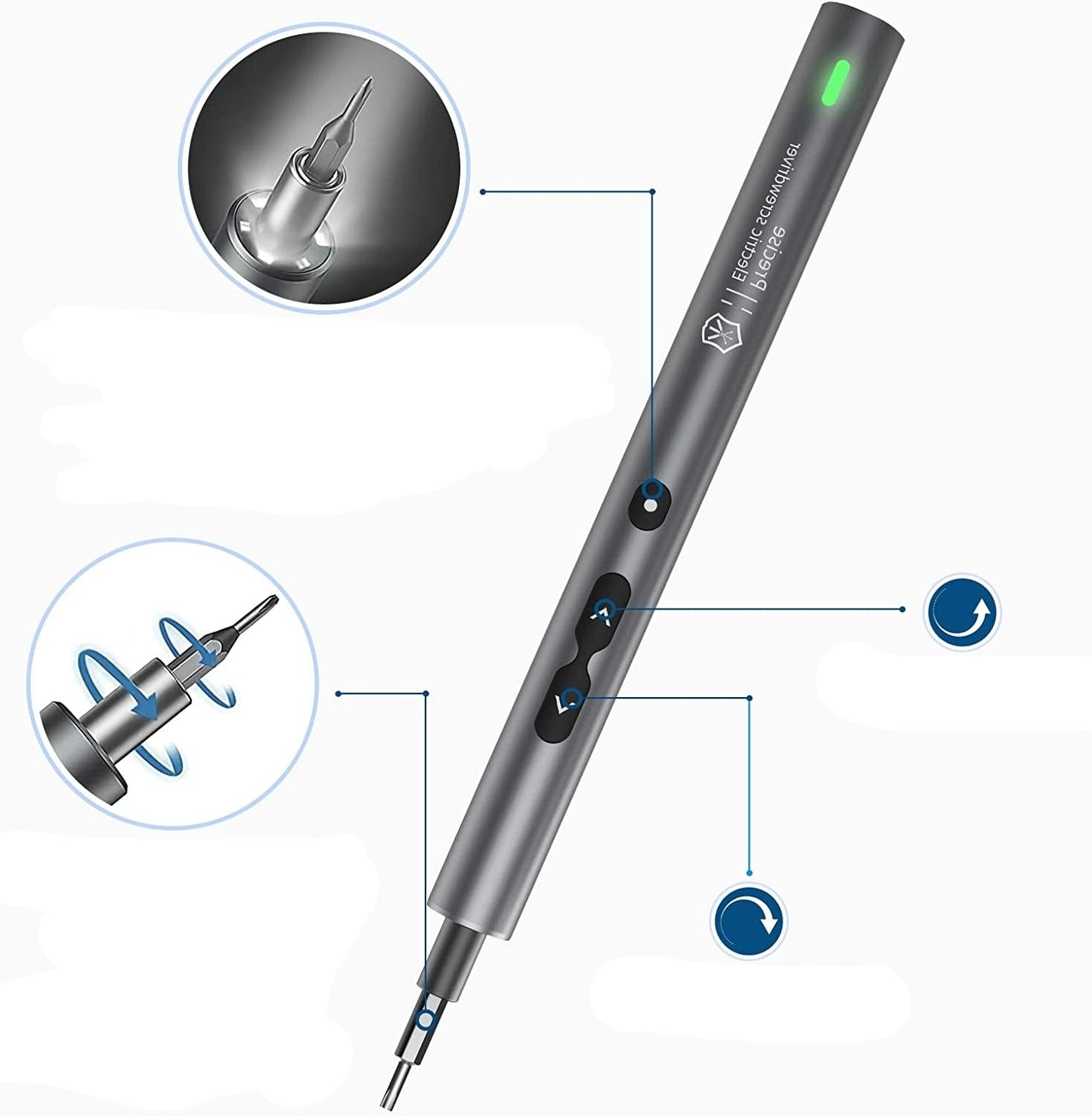 Rechargeable Mini Electric Screwdriver Set