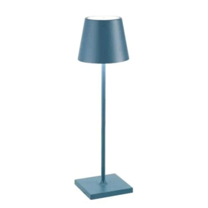 Rechargeable Table Lamp Elegant Aluminium Wireless Waterproof for Indoor and Outdoor