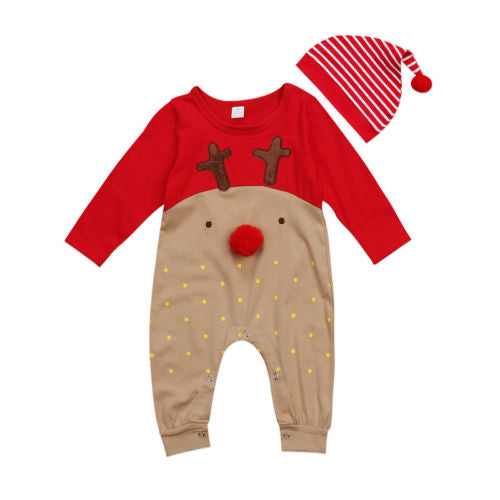 Reindeer onesie DELUXE 2 Pieces