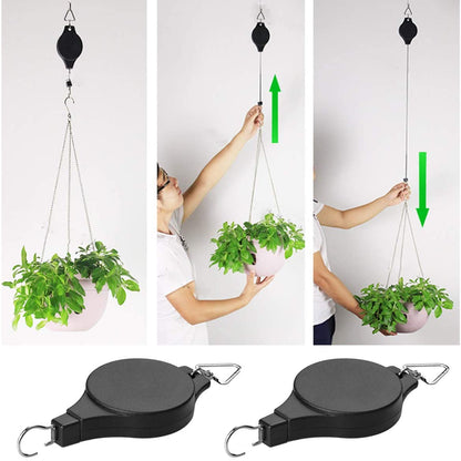 Retractable Plant Pulley
