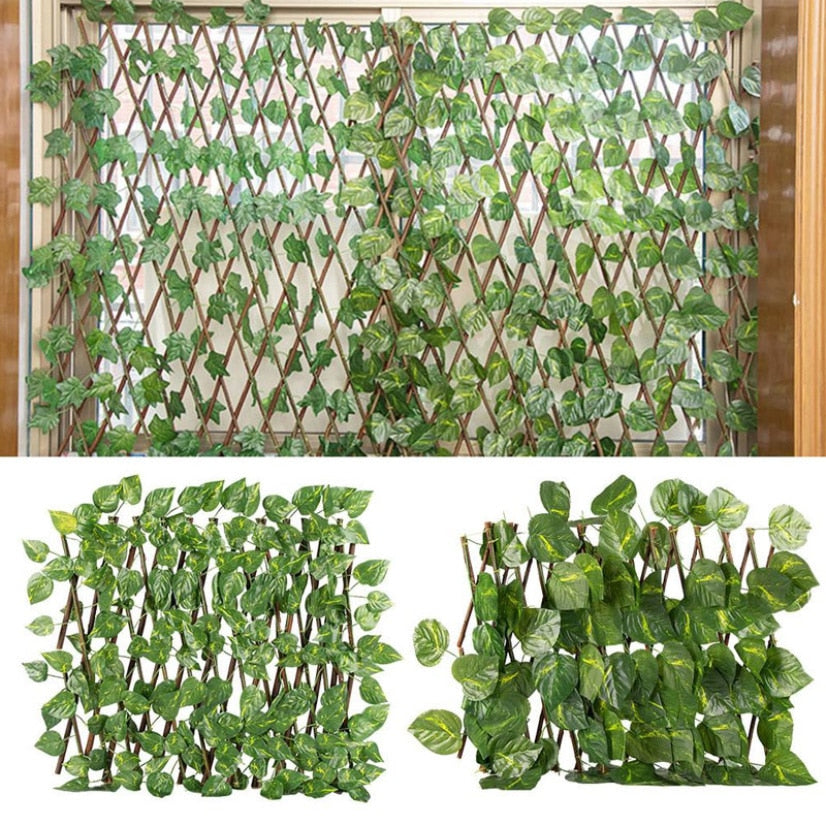Retractable garden fencing