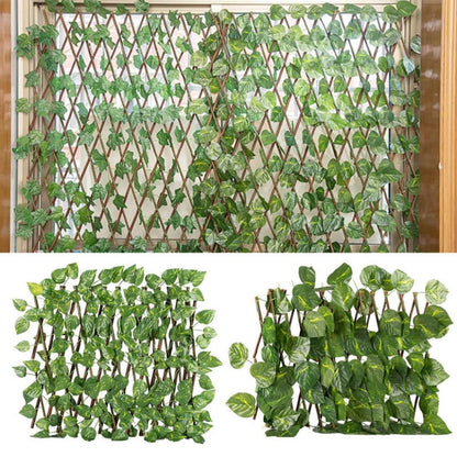 Retractable garden fencing